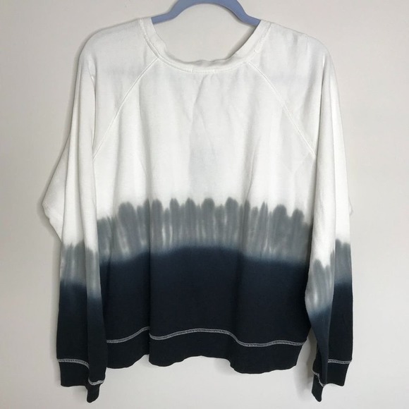 New Rails Theo Charcoal Dip‎ Dye Sweatshirt XL - Picture 5 of 7